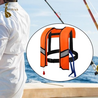 Áo phao tự động bơm hơi, thoải mái cho lướt ván và câu cá ngoài trời