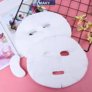 Onetimingcool 100pc Giấy mặt dùng một lần Cotton Vải không dệt DIY Mặt nạ tấm VN