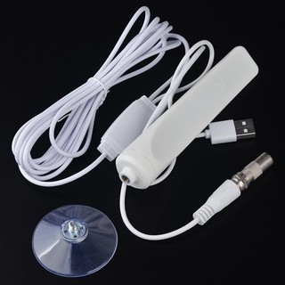 Ăng-ten HDTV kỹ thuật số trong nhà TV Bộ khuếch đại bán kính phạm vi 50 dặm DVB-T2 Bộ thu tín hiệu đĩa vệ tinh trong suốt trên không