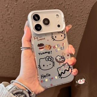 Ốp Điện Thoại Kitty Hoạt Hình Dễ Thương Cho Tecno Spark Go 2 1 40 40C 30C 20C 6 Go 2025 2024 2022 2021 2020 30 20 10 10C 9 8 8C 7 7T 4 Pro Vỏ Cười Chống Rơi Ốp Lưng