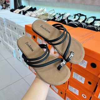 Dép Xỏ Ngón Min Hàng Nhập QC Fullbox Mieo Shoes D3075 D3076