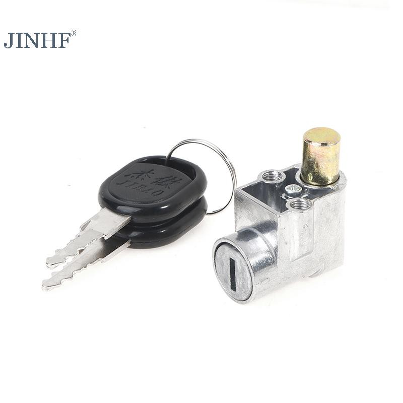 JINHF Khóa Pin và 2 Chìa - Phù hợp Xe Máy và Xe Đạp Điện