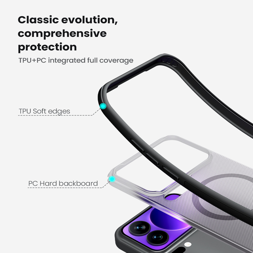 Nillkin Cho Xiaomi 17 Pro Max Super Frosted Shield Pro Từ Tính Mờ Nhựa Cứng Ốp lưng Vỏ Bảo Vệ