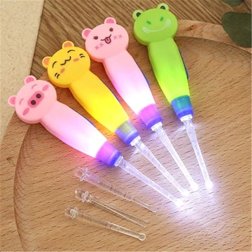 Đèn lấy ráy tai hình thú,ngoáy tai có đèn cho bé ,đèn ngoáy tai,đèn soi tai E422