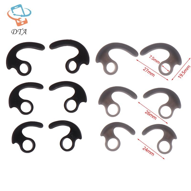 [DTA] 3 Cặp Miếng Đệm Tai Silicon Mềm Eartips Tai Nghe Ốp Lưng Silicon Móc Tai Nghe Nhét Tai Trong Tai Cho MDR-XB50BS sp600n sp700n Đầu Tai Móc Tai VN