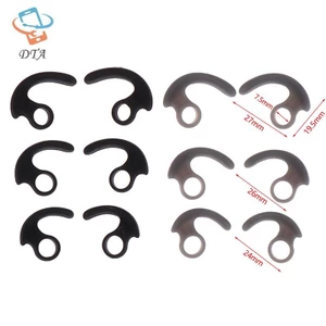 3 Cặp Miếng Đệm Tai Silicon Mềm Eartips Tai Nghe Ốp Lưng Silicon Móc Tai Nghe Nhét Tai Trong Tai Cho MDR-XB50BS sp600n sp700n Đầu Tai Móc Tai VN