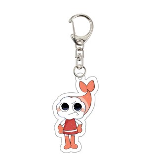 NEW Cross-border Game Dandy's World Scraps World Mini Cute Dandy Vee Shelly Pebble acrylic keychain Pebble Keyrings
