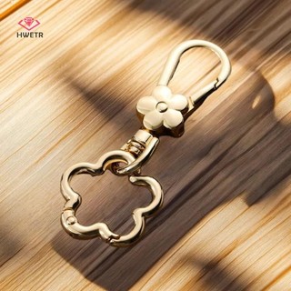 HWETR 1 Hoa Mùa Xuân Khóa Dễ Thương Móc Khóa Ví Túi Charm Mặt Dây Chuyền Phụ Kiện Cho Nữ Ví Túi Trang Trí Mới