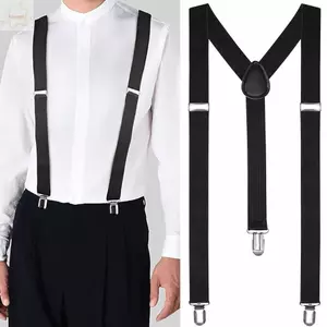 Dây treo kẹp AWNGD, Dây treo có thể điều chỉnh màu trơn, Phụ kiện phù hợp với Unisex thời trang