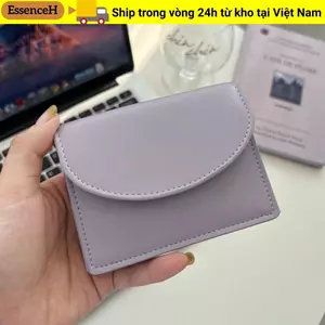 Ví đựng tiền xu ESSENCEH Túi đựng tiền di động dung tích lớn dành cho nữ