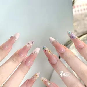 Nguyên Chất Pháp Mặc Hoa Khô Vẽ Tay Nhẹ Nhàng Cao Cấp Màu Trắng Tươi