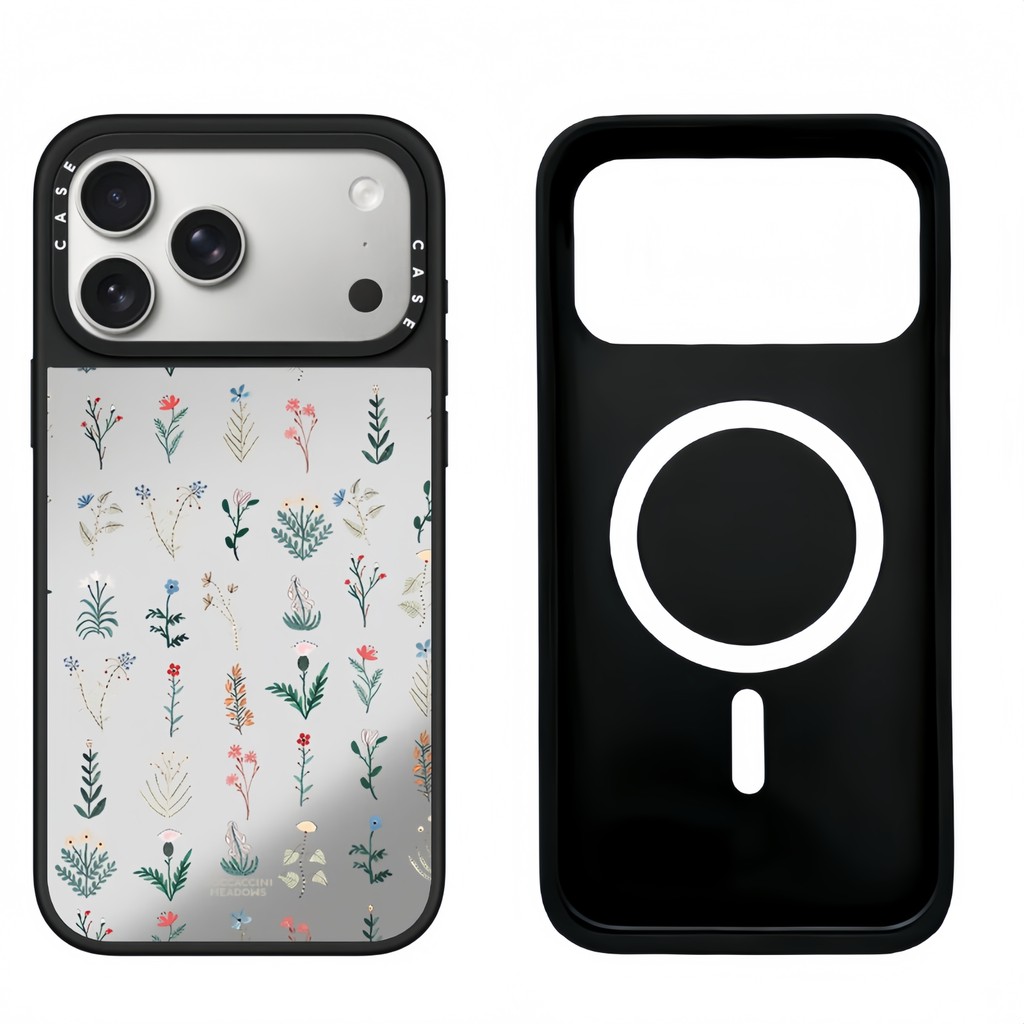 Ốp điện thoại đồng cỏ xanh từ tính với cừu nhỏ cho iPhone 17 Pro Max 16 ProMax 15 14Plus 13 12 11 OCIZ