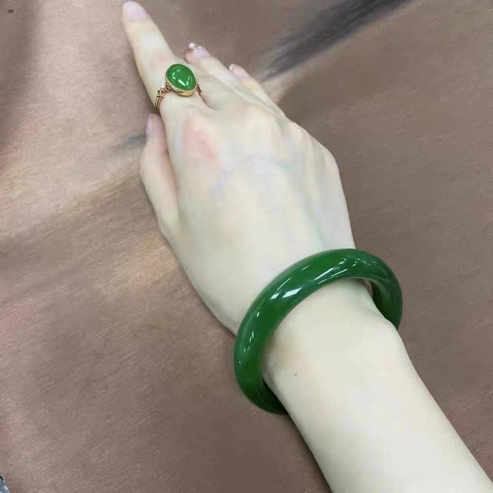 Vòng tay đá mắt mèo xanh và hồng ánh trăng trắng