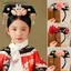 VFZ Hoa Phong Cách Trung Hoa Mũ sel Ngọc Trai Phong Cách Cổ Đại Công Chúa Tóc Vòng Hanfu Mũ Đội Đầu Hanfu Kẹp Tóc Nữ OTE