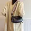 GHX Vintage Nhỏ Messenger Túi Nữ Đơn Giản Da Pu Nữ Gối Đeo Vai Thời Trang Nữ Ví Túi Xách Túi Đeo Ngang VN