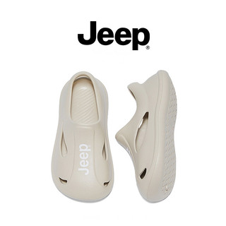 JEEP Giày Lỗ Phong Cách Mới Trẻ Em Baotou Chống Trơn Trượt Thoáng Khí Mùa Hè Giày Sandal Thường Ngày