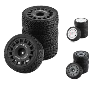 4 67mm 12mm Hex RC Đua Xe Lốp Trên Đường Lốp Bánh Xe Cho Tamiya TT01 TT02 XV01 TA06 PTG-2 HPI WR8 HSP 1 / 10 1 / 12 1 / 14 RC Xe Nâng Cấp Các Bộ Phận