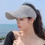 Mũ che nắng dệt kim chống tia cực tím mùa hè dành cho nữ Mũ che nắng thể thao đi biển ngoài trời FSI