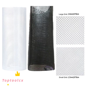 TOPTOOLCX Lưới Nhựa Lưới Vải Móc Thủ Công Đồ Thủ Công Đồ Dùng Thủ Công Túi Thảm