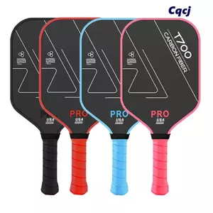 CQCJ 1 Vợt Pickleball, Mái Chèo Bóng Pickleball bằng sợi Carbon được USAPA phê duyệt, Bề mặt mờ chất lượng cao T700 Chống trượt Grip Pickle Ball Paddle