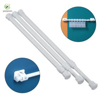 [FUXIN]Curtain Rail Pole Metal No Punching Telescopic Rod 30-50cm/40-70cm/60-110cm