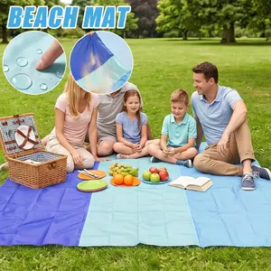 Thảm đi biển ca rô chống rách, chống trầy xước cho cỏ sỏi dã ngoại cắm trại ngoài trời cung cấp