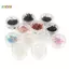< Honeyba > 60 Cái / 200 Cái Nhiều Màu Sắc Chống Dị Ứng Bông Tai Nhựa Chống bloing Ear Stis Kit Đẹp