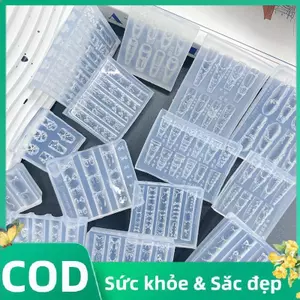 Trong Kho 3D Acrylic Móng Tay Khuôn Với Bánh Kem Váy Bowknot Ribbon Thiết Kế Cho Tự Làm Móng Tay Nghệ Thuật Cá Tuyết