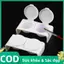 Trong Kho Trắng Nhựa Twin Cup Lỏng Dappen Món Ăn Với Nắp Đậy Cho Móng Tay Nghệ Thuật Bàn Chải Làm Móng Tay Cá Tuyết