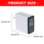 Bộ sạc nhanh đa cổng NAMA 67W có cổng USB C và USB để sạc thiết bị nhanh