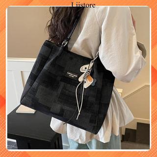 Túi Tote Nữ Công Sở K347 Charm Ngựa – Túi Xách Da Vải Dày Dung Tích Lớn Đựng Laptop, Đi Làm Thanh Lịch