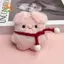 CANAMEK Hoạt Hình Dễ Thương Sang Trọng Lợn Móc Khóa Kính Mát Sáng Tạo Búp Bê Lợn Móc Khóa Kawaii Đồ Chơi Nhồi Bông Bapa Mặt Dây Chuyền Trang Trí Quà Tặng CSF