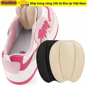 Miếng đệm lưỡi giày WOODNEST, Đệm lưỡi thoáng khí chống trượt, Chất độn giày mềm giảm kích thước