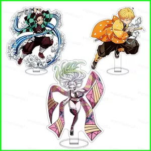 HT3 Demon Slayer Kamado Tanjiro Tấm Đứng Kanroji Mitsuri Acrylic Đứng Ký Anime Trang Trí TH3