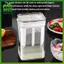 SWEET Bộ lọc sữa chua Hy Lạp 1300ml / 2000ml Bộ lọc sữa chua đa năng có túi lưới mịn & nắp cho Thi Sữa chua Hy Lạp Súp sữa đậu nành trái cây n
