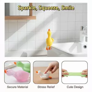 PlumHOUSE Squeezable Du Giảm Căng Thẳng Cát Điêu Khắc Du Little Yellow Du Đồ Chơi Dành Cho Trẻ Em Và Người Lớn Để Giảm Căng Thẳng VN