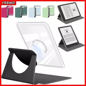 Vỏ từ tính YRBWD, Bộ đọc sách điện tử 6 inch xoay 360, Vỏ bảo vệ thông minh Acrylic tự động đánh thức / ngủ đầy màu sắc cho Kindle 2024 / 2022 C2V2L3 RS23CV