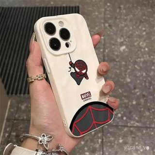 Ốp Điện Thoại Nếp Nhăn Mát Linh Hoạt Lên Xuống Nhỏ Spider Q Phiên Bản Thích Hợp Cho iPhone 14 15 16 17 pro max 11promax 12promax 13promax 14pro 15pro Ốp Bảo Vệ Chống Sốc