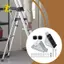 Thang Xoay Chống Trượt Chân Giày Bộ Nhôm Thay Thế Miếng Lót Kim Loại Hiện Đại Cho Thang Nhôm Có Thể Điều Chỉnh An Toàn