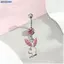 Bluelover Bướm Pha Lê Tòn Ten Bụng Nút Nhẫn Bằng Thép Không Gỉ Lấp Lánh Rốn Xuyên Cho Bể Bơi Đảng Trang Sức Thời Trang Mới