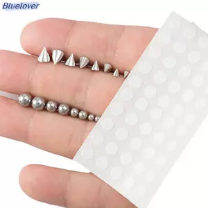 Bluelover Stier Giả Bụng Lông Mày Môi Piercing Stud Không Piercied Bông Tai Bộ Giả Mũi Nhẫn Xuyên Trang Sức Da Neo Hàng Đầu Mới