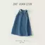 Váy Denim đeo chéo thời trang phong cách mới mùa hè cho bé gái