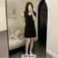 Váy ngủ Modal dành cho nữ mùa hè có đệm ngực rộng rãi Kích thước lớn tại nhà Váy ngủ thoải mái Dịch vụ tại nhà