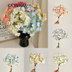 CATIYAHA 4 Cái / gói Bó Hoa Nhân Tạo, Gói Hoa Nhài Nhân Tạo Màu Trắng Trang Trí, DIY Mô Phỏng Hoa Giả Trang Trí Đám Cưới