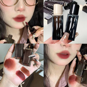 Son Kem Bùn Mịn Lì Cao Cấp Lên Màu Chuẩn Siêu Tôn Da Không Gây Khô Môi Cho Đôi Môi Căng Mọng
