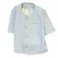 Áo Blazer ngắn tay màu xanh da trời dành cho nữ 2026 Áo kiểu Pháp cao cấp nổi tiếng được vận chuyển trong vòng 6.23