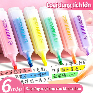 Bút highlight nhiều màu tươi sáng cho học sinh ghi chú nhanh bút đánh dấu tiện lợi bút nhớ hot