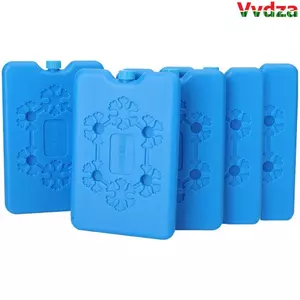 VVDZA Ice Pack, Gói làm mát lấp đầy nước làm mát lâu trôi, Hộp pha lê đá giữ ấm không khí tươi mát có thể tái sử dụng