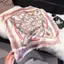 AqToCna 70cm Khăn Vuông Lụa In Hoa Satin Ne Quấn Cho Nữ Đa Năng Phong Cách Nhìn AqToCna