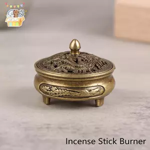 Dụng Cụ Lư Hương Sen Hương Hợp Kim Gỗ Đàn Hương Nội Thất Nhà Trang Trí Văn Phòng Nhà ELWW